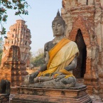 Ayutthaya Temples and River Cruise Day Trip