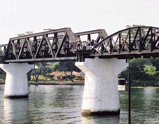 Thai Burma Death Railway Bridge on the River Kwai Half-Day