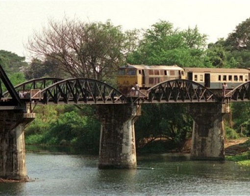 Thai Burma Death Railway Bridge on the River Kwai Half-Day